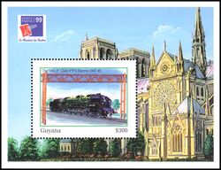 Guyana 1999  Intern. Briefmarkenausstellung PHILEXFRANCE `99
