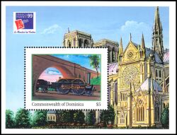 Dominica 1999  Intern. Briefmarkenausstellung PHILEXFRANCE`99