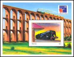 Nevis 1999  Intern. Briefmarkenausstellung PHILEXFRANCE`99