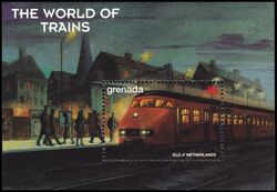 Grenada 1999  Lokomotiven aus aller Welt