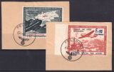 Frankreich - 1942  Flugpost mit zweizeiligem Aufdruck