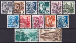 1947  Freimarken: Persönlichkeiten u. Ansichten I