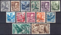 1947  Freimarken: Persönlichkeiten und Ansichten I
