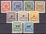 1923  Freimarken: Wertangabe im Kreis mit Rosettenmuster B