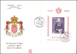 1989  40 jähriges Thronjubiläum des Fürsten Rainier III.