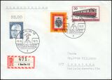1971  Mischfrankatur auf R-Brief