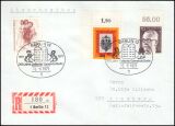 1971  Mischfrankatur auf R-Brief