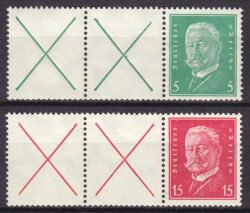 1928  Freimarke: Reichspräsidenten - Hindenburg