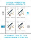 Argentinien 1978  Briefmarkenausstellung ARGENTINA `78 -...