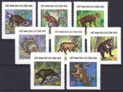 Vietnam 1976  Tiere der Wildnis