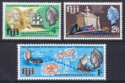 Fidschi-Inseln 1967  Todestag von Admiral Blight