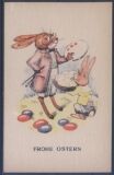 Osterkarte - Hasen