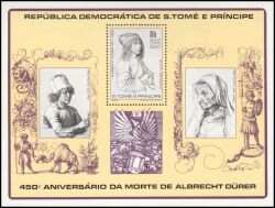 St. Tome & Prinzen 1979  450. Todestag von Albrecht Dürer