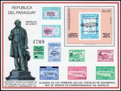 Paraguay 1980  100. Todestag von Rowland Hill