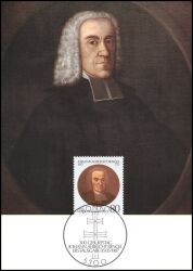 1987  Maximumkarte - Johann Albrecht Bengel