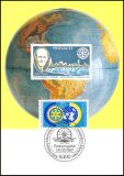 1987  Maximumkarte - Internationaler Rotary-Club