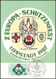 1987  Maximumkarte - Europa-Schützenfest