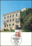 1988  Maximumkarten - Freimarken: Sehenswürdigkeiten