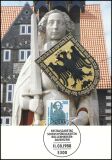 1988  Maximumkarten - Freimarken: Sehenswürdigkeiten