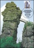 1989  Maximumkarten - Freimarken: Sehenswürdigkeiten