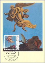 1991  Maximumkarte - Max Ernst