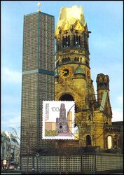 1995  Maximumkarte - Kaiser-Wilhelm-Kirche