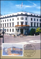 1999  Maximumkarte - Landesparlamente