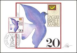 1988  Maximumkarte - Tag der Briefmarke
