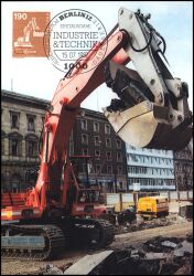 1982  Maximumkarte - Löffelbagger