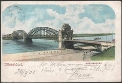 Düsseldorf - Rheinbrücke