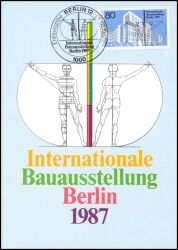 1987  Maximumkarte - Internationale Bauausstellung