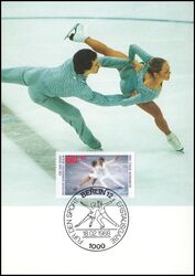 1988  Maximumkarten - Olympische Winterspiele