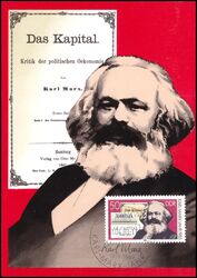 1983  Maximumkarte - Karl Marx