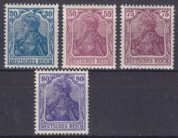 1920  Freimarke: Germania in Type I