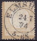 Nr. 0039 - Nachverwendeter Stempel Schleswig-Holstein -...
