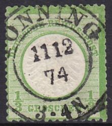 Nr. 0152 - Nachverwendeter Stempel Schleswig-Holstein - Tönning