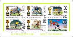 Korea-Nord 1978  Gewinner der Fußballweltmeisterschaften 1930-78
