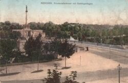 München - Friedensdenkmal mit Gasteiganlagen