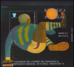 Paraguay 1977  Fußball-Weltmeisterschaft in Argentinien