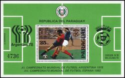 Paraguay 1979  Fußball-Weltmeisterschaft in Argentinien