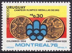 Uruguay 1976  Olympische Spiele in Montreal