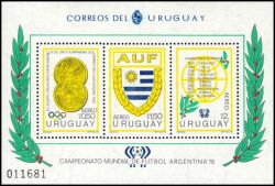 Uruguay 1978  Fußballweltmeisterschaft in Argentinien
