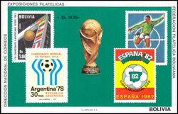 Bolivien 1979  Fuballweltmeisterschaft in Argentinien