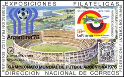 Bolivien 1978  Fuballweltmeisterschaft in Argentinien