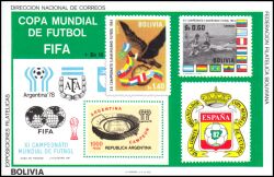 Bolivien 1980  Fußballweltmeisterschaften 1978 und 1982