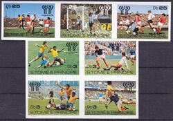 St. Tome & Prinzen 1978  Fuball-WM in Argentinien