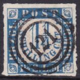 1864  Freimarke: Wertangabe im Viereck
