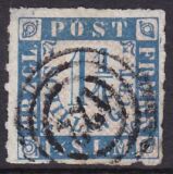 1864  Freimarke: Wertangabe im Viereck