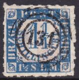 1864  Freimarke: Wertangabe im Viereck