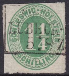 1865  Freimarke: Ziffer im Oval